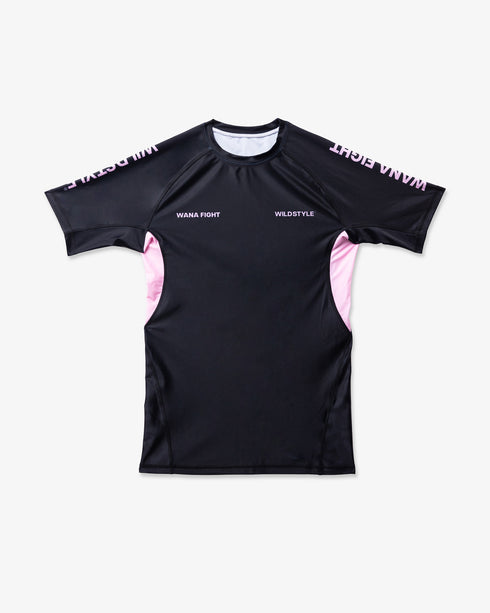 WANA (We All Need Anarchy) FIGHT Short Sleeve Rash Guard